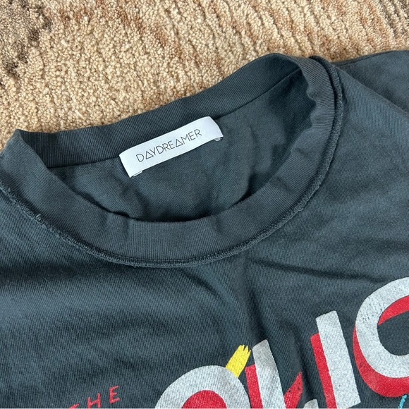 Daydreamer The Police Painted Reverse Girlfriend Tee - Picture 9 of 9